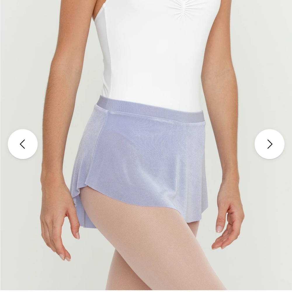 Lavender bullet point ballet skirt